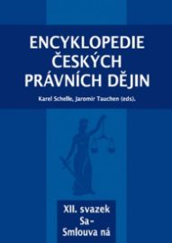 Encyklopedie českých právních dějin, XII. svazek Sa–Smlouva ná