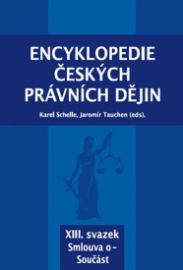 Encyklopedie českých právních dějin, XIII. svazek Smlouva o - Součást