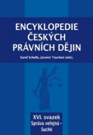 Encyklopedie českých právních dějin, XVI. svazek - Správa veřejná - Suché