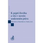 K pojetí člověka a věci v novém soukromém právu
