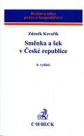 Směnka a šek v České republice. 6. vydání