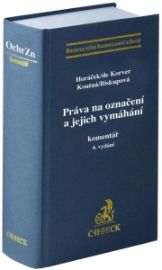 Práva na označení a jejich vymáhání - Komentář