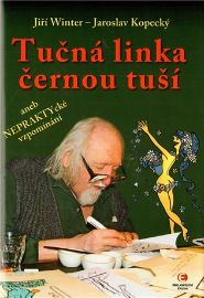 Tučná linka černou tuší
