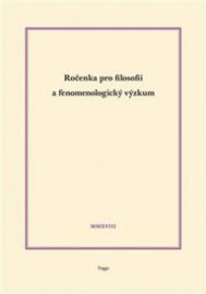 Ročenka pro filosofii a fenomenologický výzkum 2018