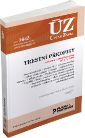 ÚZ č. 1645 - Trestní předpisy 2026 - Úplná znění předpisů ÚZ 1645 Trestní předpisy