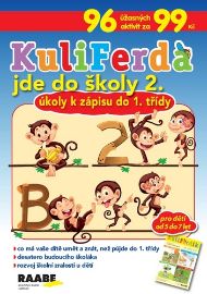 KuliFerda jde do školy 2. - Úkoly k zápisu do 1. třídy - Helena Vlčková - Knihy pro předškoláky KuliFerda jde do školy 2.