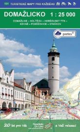 Domažlicko 1:25 000 / 101 Turistické mapy pro každého - Turistické mapy České republiky WKK Domažlicko 1:25 000 pretex