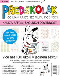 Předškolák speciál – Kaňkův speciál školních dovedností