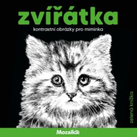 Zvířátka kontrastní obrázky pro miminka
