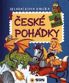 České pohádky puzzle - Skládačková knížka