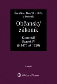 Občanský zákoník (zák. č. 89/2012 Sb.). Komentář, IV. svazek (dědické právo)