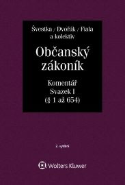 Občanský zákoník (zák. č. 89/2012 Sb.). Komentář. Svazek I (obecná část)