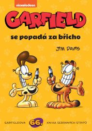Garfield Garfield se popadá za břicho (č. 66) - Jim Davis - Dětský komiks Garfield Garfield Garfield se popadá za břicho (č. 66)