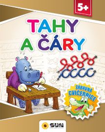 Tahy a čáry - Zábavná cvičebnice 5+