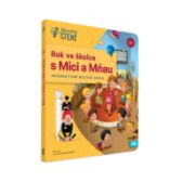 Kniha Rok ve školce s Mici a Mňau - Kouzelné čtení a ALBI tužka KČ Kniha Hravá školka s Mici a Mňau