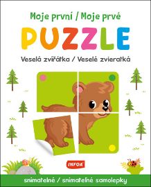 Moje první puzzle - Veselá zvířátka / Moje prvé puzzle - Veselé zvieratká - Puzzle pro nejmenší Moje první puzzle - Veselá zvířátka / Moje prvé puzzle - Veselé zvieratká