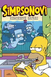 Simpsonovi - Komiksové safari - Matt Groening - Dětský komiks Simpsonovi Simpsonovi - Komiksové safari
