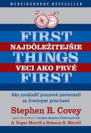 Najdôležitejšie veci ako prvé First things first