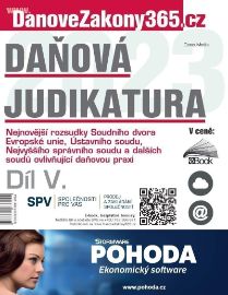 Daňová judikatura (díl V.)