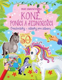 Koně, poníci a jednorožci - Omalovánky koní Koně, poníci a jednorožci