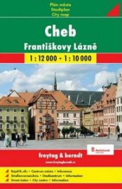PL Františkovy Lázně, Cheb 1:12 000 / plán města - Města České republiky PL Františkovy Lázně, Cheb 1:12 000 / plán města