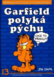 Garfield polyká pýchu - 13. kniha sebraných Garfieldových stripů - Jim Davis - Dětský komiks Garfield Garfield -13- polyká pýchu