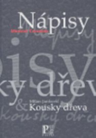 Nápisy - Kousky dřeva