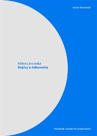 Milena Jesenská: Dopisy a dokumenty
