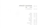 Arnošt Wiesner – 10 domů (Vily a rodinné domy)