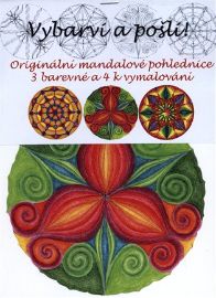 Vybarvi a pošli - mandalové pohlednice