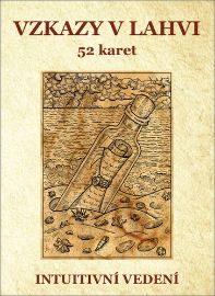 Vzkazy v lahvi - 52 karet - Veronika Kovářová - Vykládací a tarot karty Vzkazy v lahvi (52 karet + výkladová kniha)