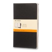 Moleskine: Sešity 3 ks linkované černé L