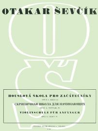 Houslová škola pro začátečníky Opus 6, sešit IV.