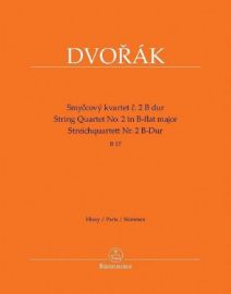 Smyčcový kvartet č. 2 B dur (B 17)