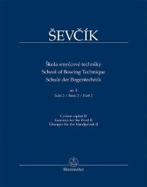 Škola smyčcové techniky op. 2, sešit 3 - Cvičení zápěstí II