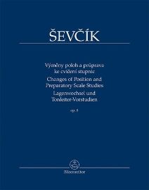 Výměny poloh a průprava ke cvičení stupnic op. 8