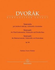 Serenáda pro dechové nástroje, violoncello a kontrabas op. 44