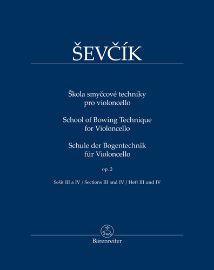 Škola smyčcové techniky pro violoncello/op. 2, sešit III a IV