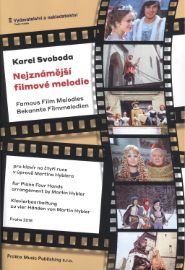 Nejznámější filmové melodie - Karel Svoboda čtyřruční klavír