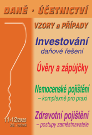DÚVaP č. 11-12 / 2025 - Investování – daňové řešení