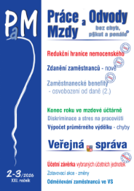 PaM č. 2-3 / 2026 - Redukční hranice nemocenského v roce 2026