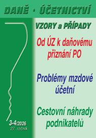 DÚVaP č. 3-4 / 2026 - Od účetní závěrky k daňovému přiznání PO