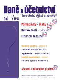 DaÚ č. 7 / 2026 - Pohledávky – dluhy a ZDP