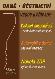 DÚVaP č. 7-8 / 2026 - Výsledek hospodaření podnikatelských subjektů