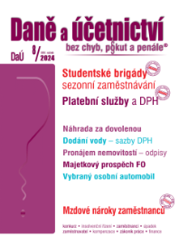 DaÚ č. 8 / 2024 - Studentské brigády – sezonní zaměstnávání