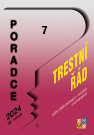 Poradce č. 7 / 2024 - Trestní řád s komentářem
