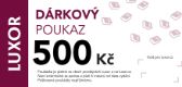 Elektronický dárkový poukaz 500 Kč - Elektronické dárkové poukazy Elektronický dárkový poukaz 500 Kč