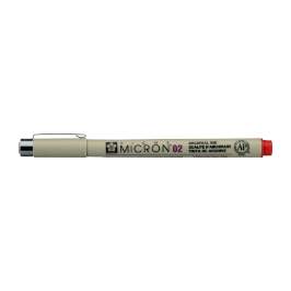 Sakura liner Pigma Micron 02 - červený