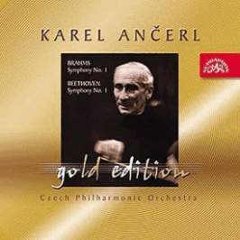 CD Gold Edition 9 Brahms: Symfonie č. 1 c moll / Beethoven :Symfonie č. 1 C dur