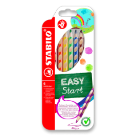 Pastelky STABILO EASYcolors Pravák sada 6 ks